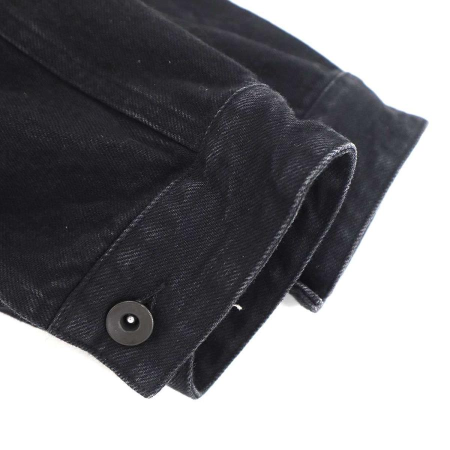 COMOLI（コモリ） 19AW ブラックデニムジャケット Q03-01006 ブラック
