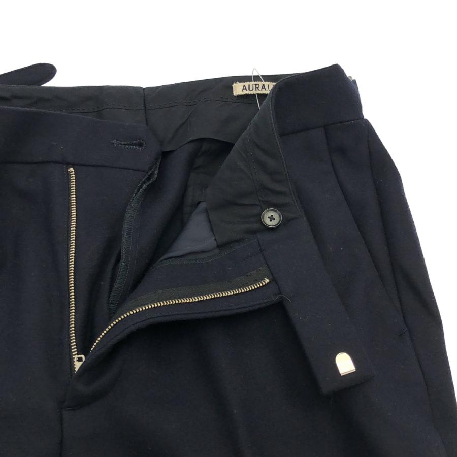 AURALEE オーラリー　ライトメルトンスラックス　グレージュ AURALEE オーラリー ライトメルトンスラックス グレージュ AURALEE