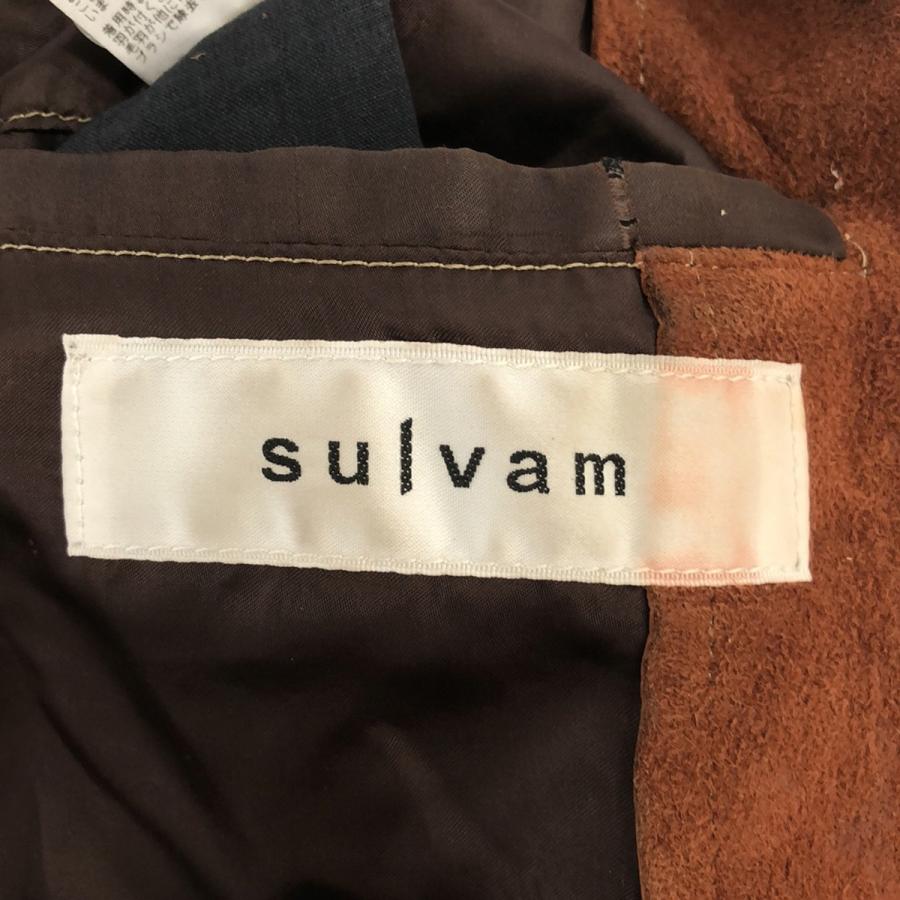 18aw sulvam suede over coat 27万　試着のみ sulvam（サルバム）の「suede over coat（）」 - WEAR