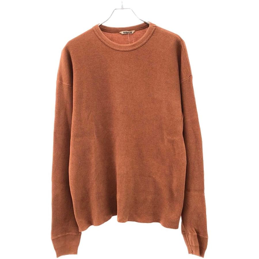 AURALEE（オーラリー） 17AW HARD TWIST HEAVY WAFFLE P/O ワッフル 