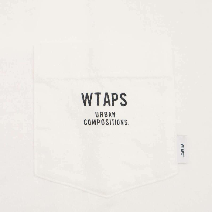 WTAPS ダブルタップス 24SS COTTON. COMPOSITION ロゴプリントポケット  