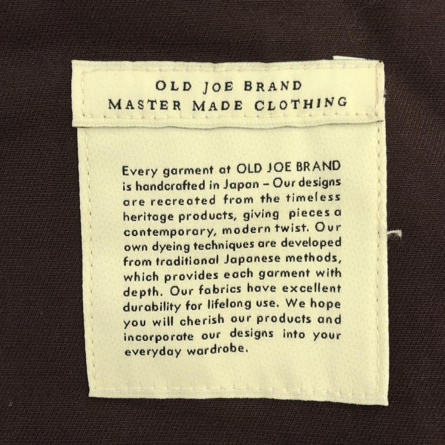 OLD JOE オールドジョー 25AW FADED VELVET SPORTING TROUSER フェイデッドベルベットスポーティングトラウザーパンツ 242OJ-PT11 バーガンディ系 34 OLD JOE オールドジョー 25AW FADED VELVET SPORTING TROUSER フェイ