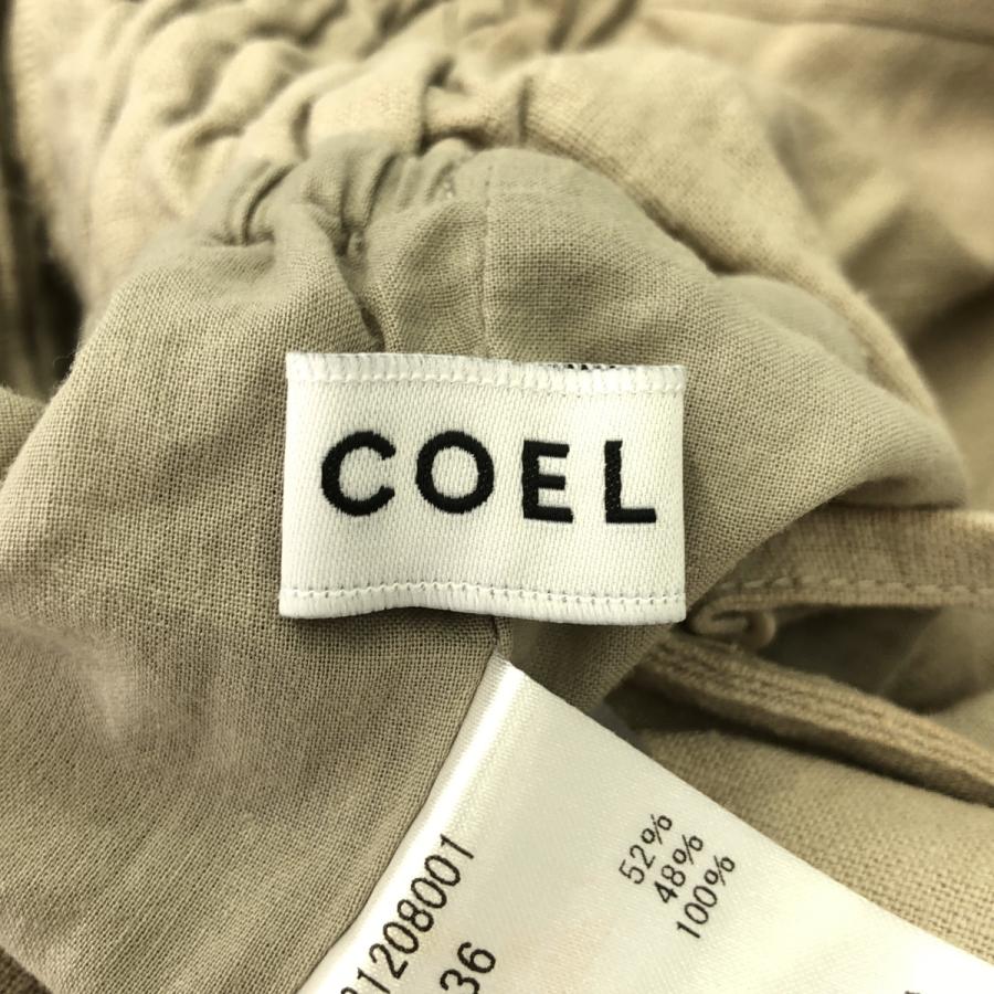 COEL（コエル） コットンリネンサロペット 181208001 ベージュ系 36 