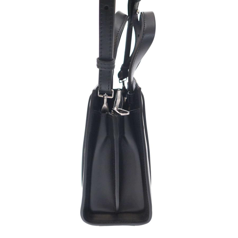 MaxMara マックスマーラ 2025 Whitney Bag 4 Small ホイットニー カーフレザーショルダーバッグ  ブラック Max Mara Whitney Bag 4 - Small Black