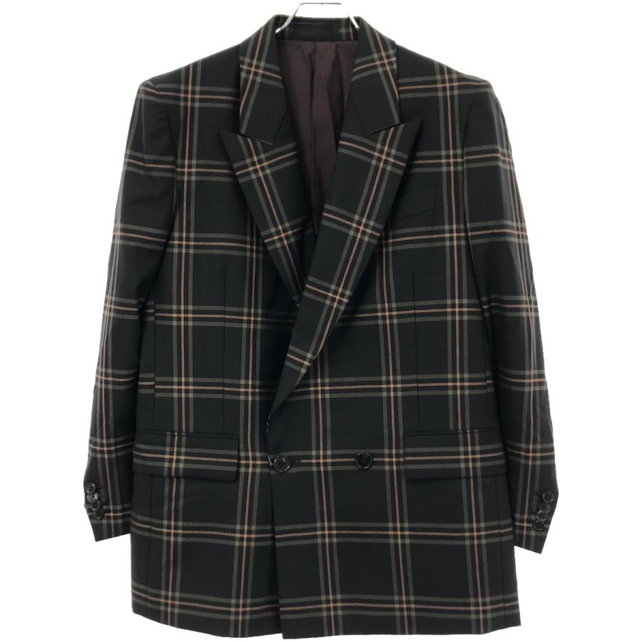 ポールスミス　ダークグレー チェック柄 スーツ 上下セット Paul Smith（ポール・スミス） 19SS ハイコントラストチェック ダブル