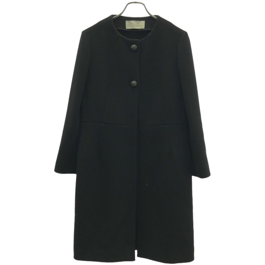 Chloe（クロエ） 19AW ノーカラーメルトンコート 19AMA28-9A071