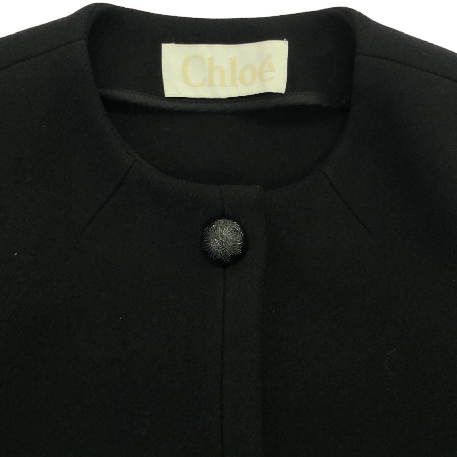 Chloe（クロエ） 19AW ノーカラーメルトンコート 19AMA28-9A071