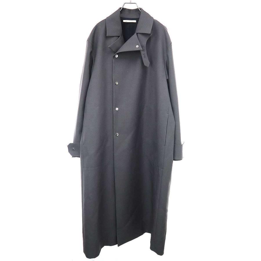 HARUNOBU MURATA / ハルノブムラタ トレンチコート HARUNOBUMURATA（ハルノブムラタ） 23AW IRONVILLE OVERSIZED WOOL