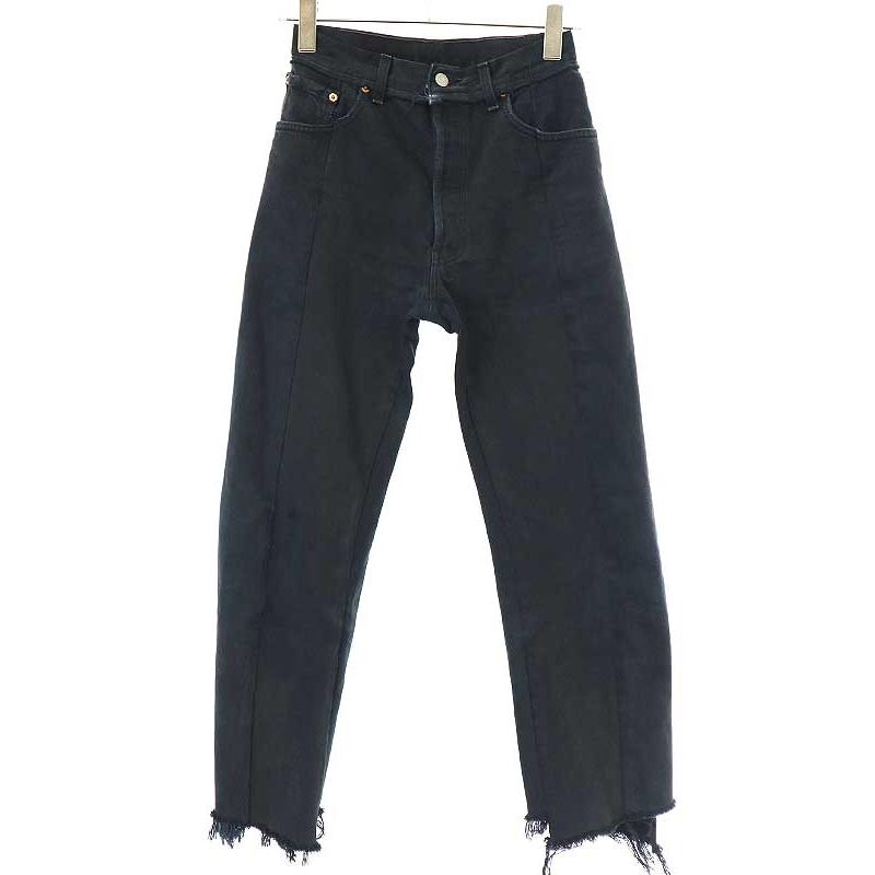 VETEMENTS ヴェトモン 17AW 再構築ダメージデニムパンツ VETEMENTS ヴェトモン 17AW 再構築ダメージデニムパンツ