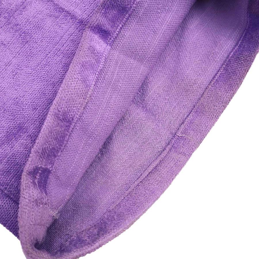 BED J.W. FORD ベッドフォード 24AW Velour Fabric Wide Paints ベルベットワイドパンツ 24AW-B-PT03 パープル 1 BED J.W. FORD（ベッドフォード） 24AW Velour Fabric Wide Paints