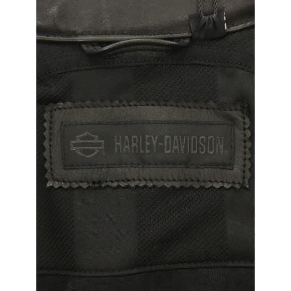 HARLEY DAVIDSON ハーレーダビッドソン JACKET-LINDACREST ダブルレザーライダースジャケット ブラック レディース ITVITJGSVYPQ｜modescape｜03
