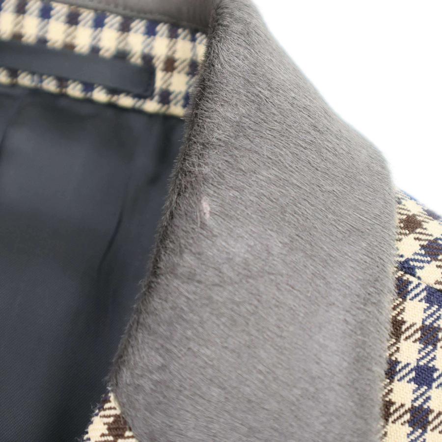kolor カラー 16AW ガンクラブチェックウールテーラードジャケット 16WCM-J08109 ベージュ系 2 ITVJ512S1FKO | COLUR | 06