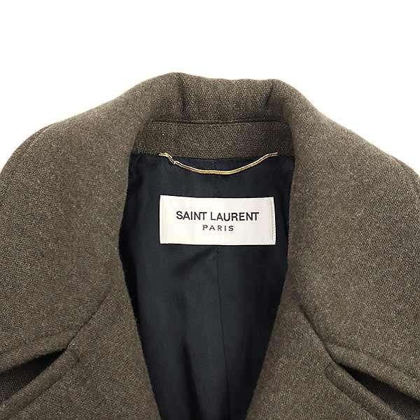 SAINT LAURENT PARIS サンローラン パリ 18AW カシミヤ混ダブル