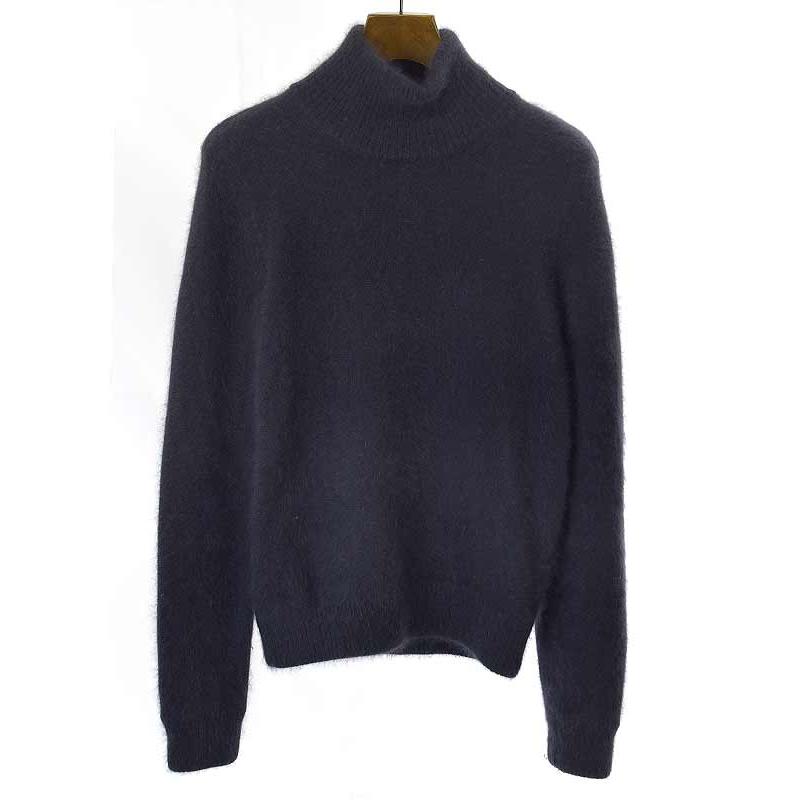 NAMACHEKO（ナマチェコ） タートルネックニットセーター ネイビー S