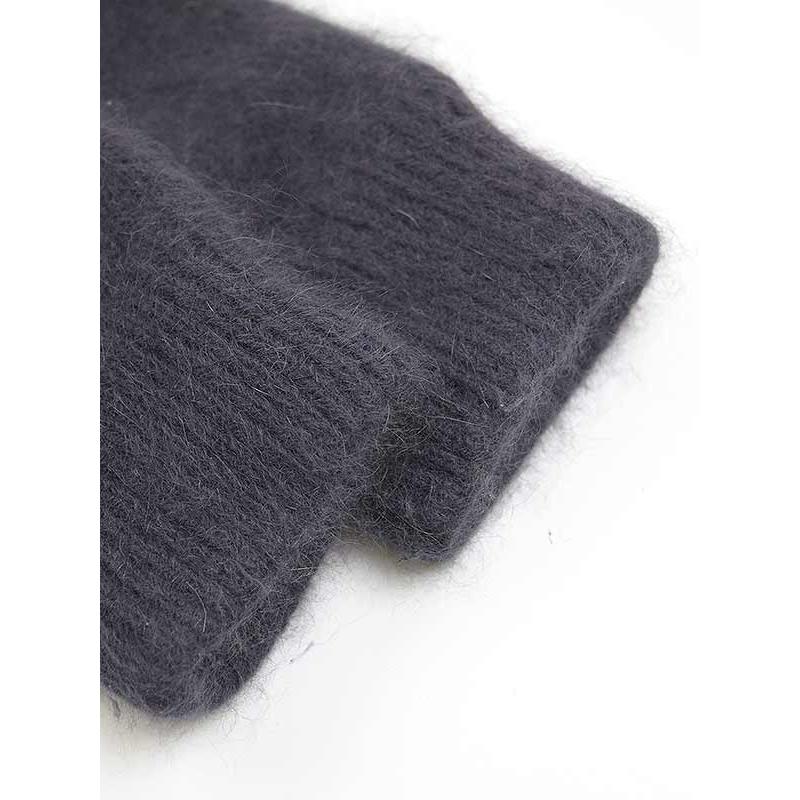 NAMACHEKO ナマチェコ タートルネックニットセーター ネイビー S