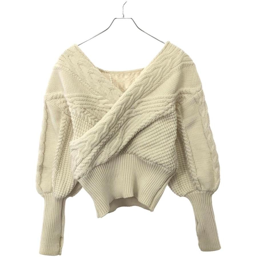 極美品 2025 ETRE TOKYOエトレトウキョ ローゲージケーブルニット