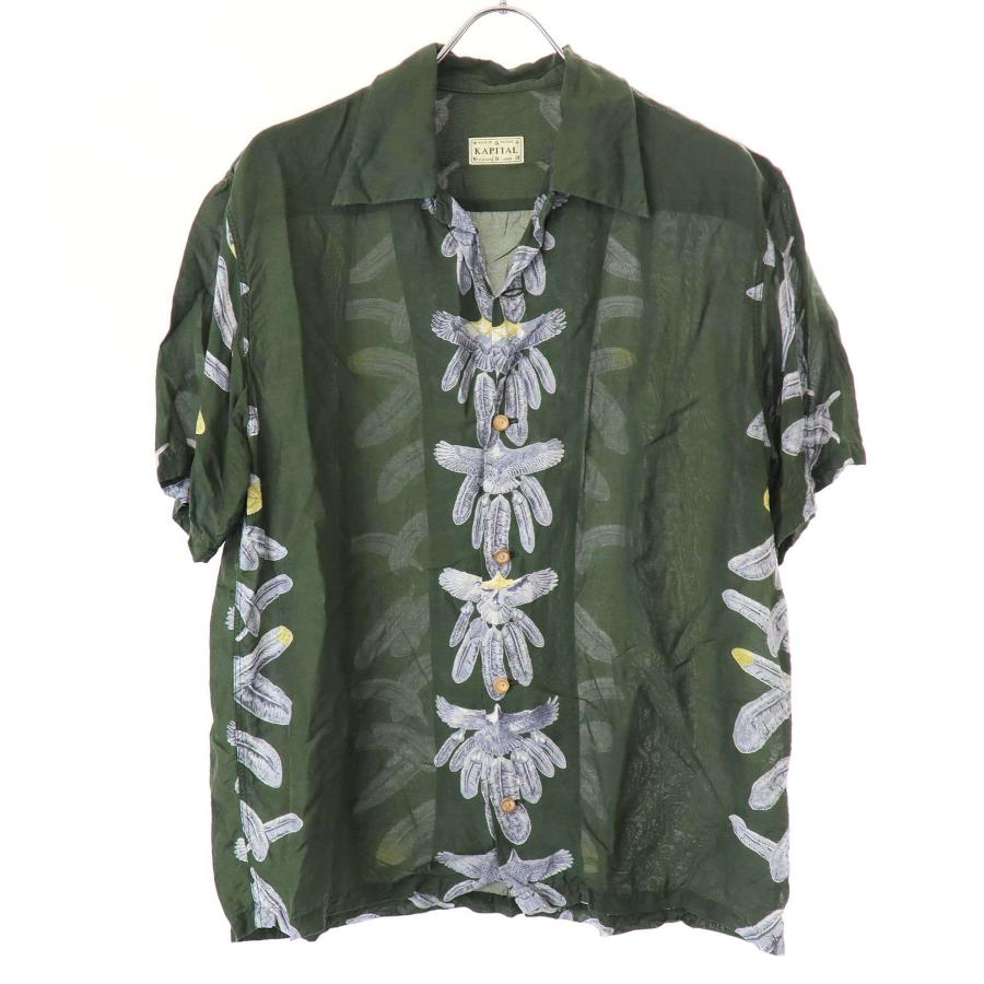 KAPITAL（キャピタル） SILK RAYON EAGLE JEWEL ALOHA SHIRT シルク