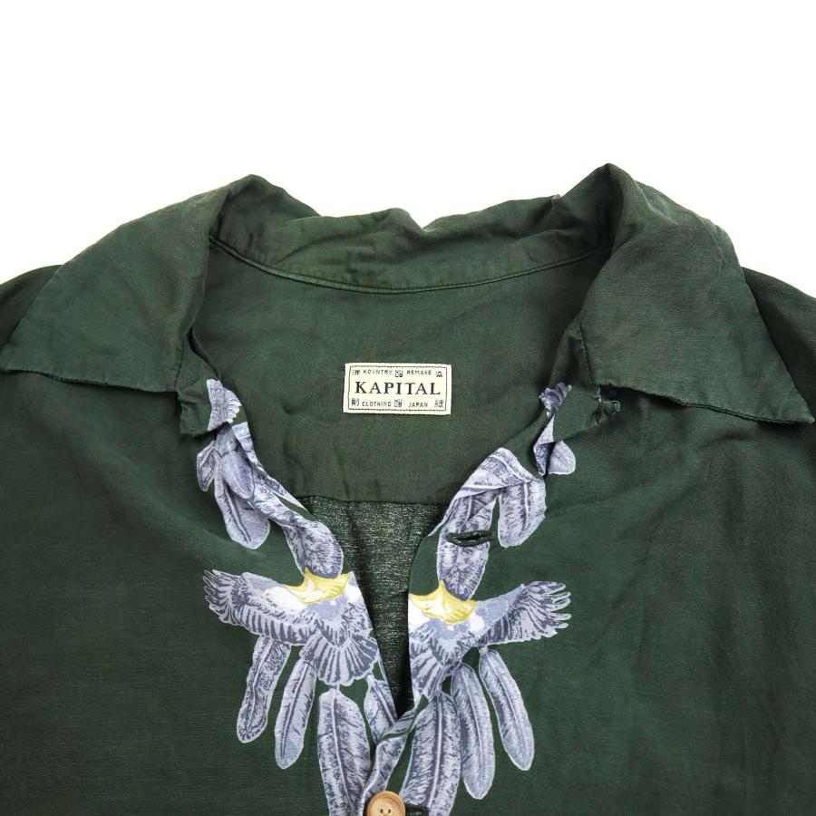 KAPITAL（キャピタル） SILK RAYON EAGLE JEWEL ALOHA SHIRT シルク