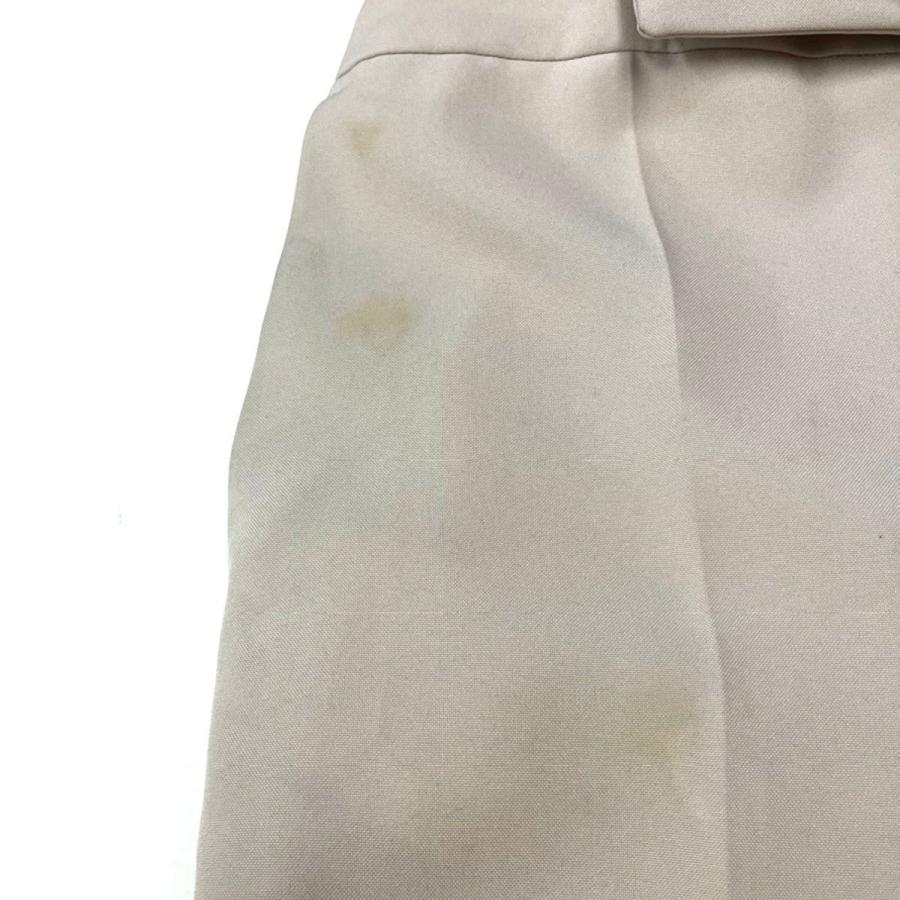 CELINE フィービー ウールパンツ サイズ40 セリーヌ パンツ フィービー ウール ツイード 切り替え 裾ジップ