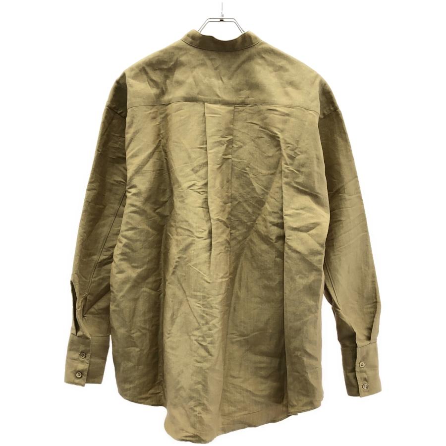 POSTELEGANT（ポステレガント） 21SS Linen Silk Pull-Over Shirt