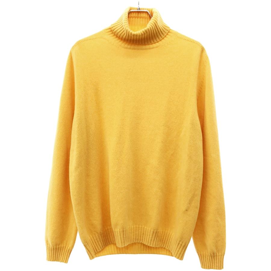 新品マーロMalo 100% Cashmere タートルネックセーター 48