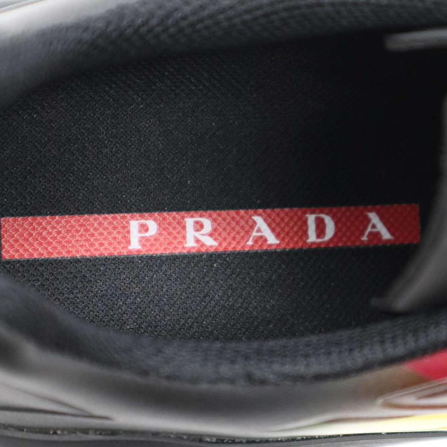 PRADA プラダ Collision Cross コリジョンクロス スニーカー ブラック