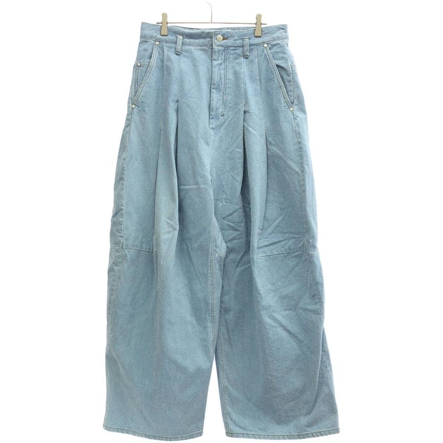 SHINYAKOZUKA（シンヤコヅカ） シンヤコズカ 23AW Hi BAGGY ネップ加工