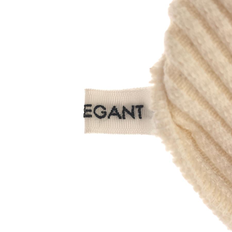 POSTELEGANT ポステレガント 21AW COTTON WOVEN RIB HIGHNECK TOP ハイネックリブトップス TP21A0005 アイボリー L POSTELEGANT（ポステレガント） 21AW COTTON WOVEN RIB HIGHNECK TOP
