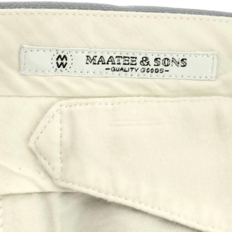 マーティーアンドサンズ 俺のチノ MT3103-0205A パンツ サイズ2 楽天市場】【中古】【期間限定値下げ】MAATEE&SONS / マーティーアンド