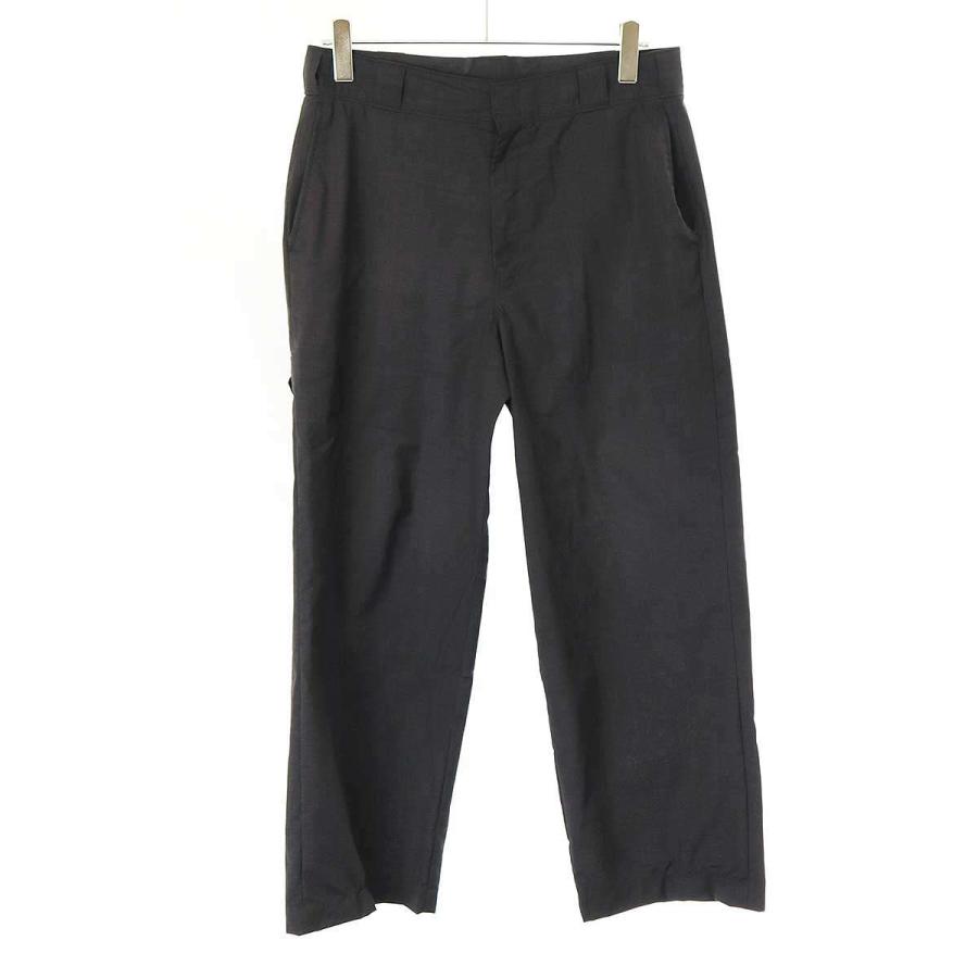 PRADA プラダ 22SS トライアングルパッチスラックスパンツ