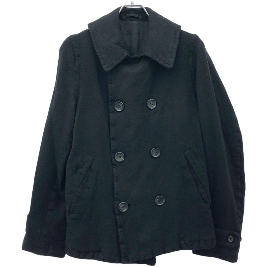 今日限定価格希少2008AWコムデギャルソンオムプリュスウール縮絨ダッフルコート COMME des GARCONS HOMME コムデギャルソンオム 2008AW ウール縮絨