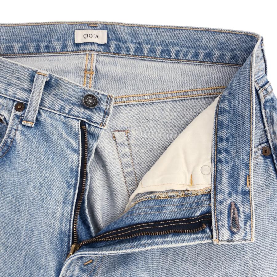 CIOTA シオタ スビンコットン 13,5oz テーパードデニムパンツ CIOTA シオタ スビンコットン 13,5oz テーパードデニムパンツ