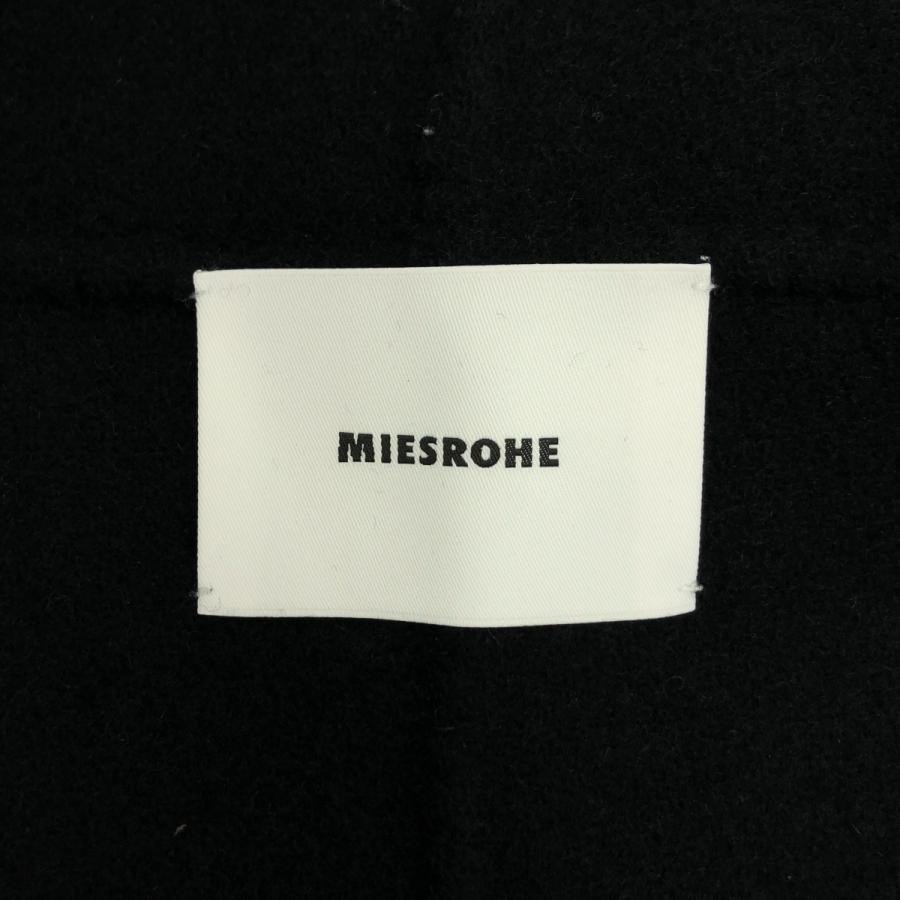 MIESROHE（ミースロエ） 24AW super140 スタンドカラー接結ポンチョ