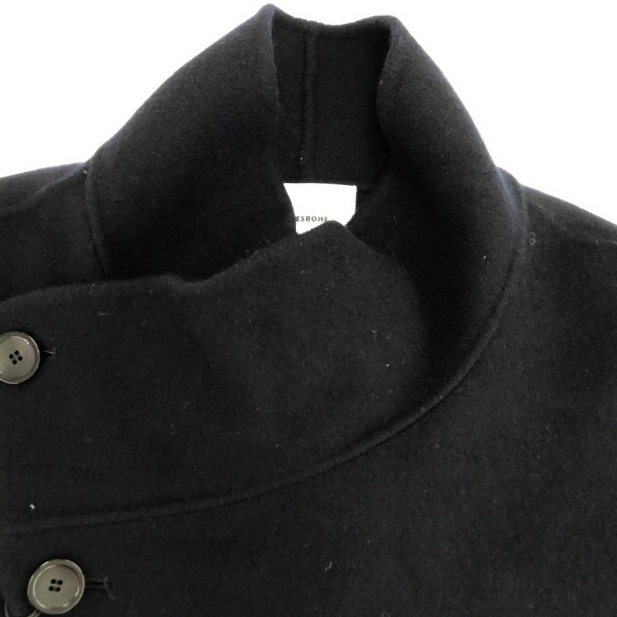 MIESROHE（ミースロエ） 24AW super140 スタンドカラー接結ポンチョ