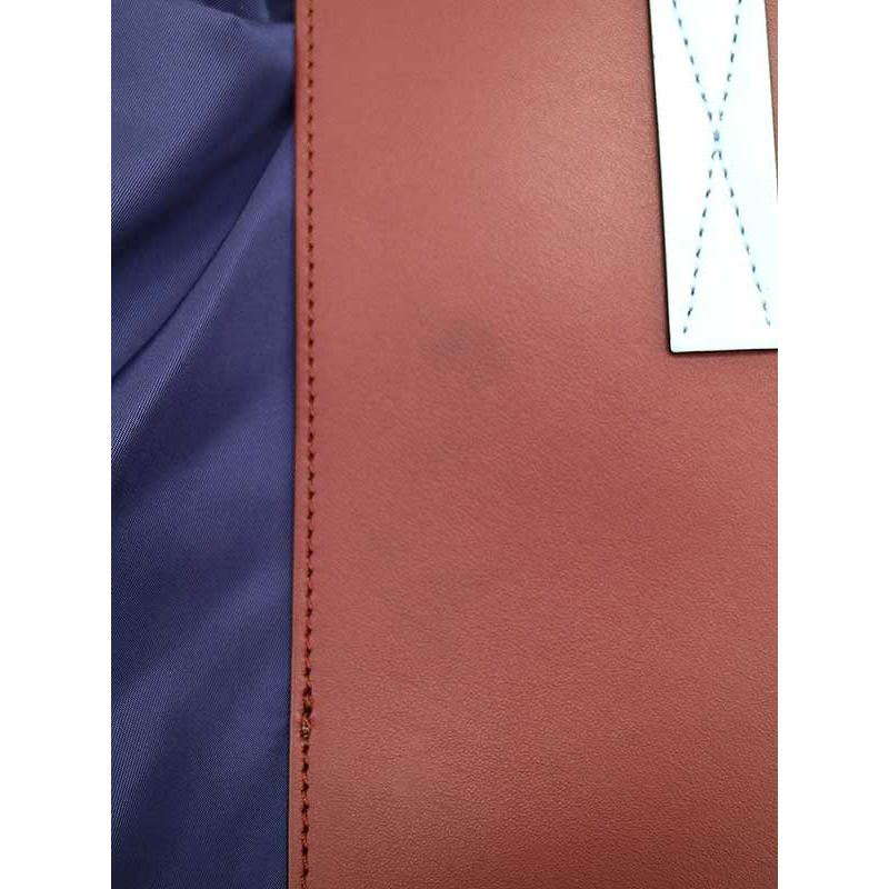 MARNI マルニ 19AW GUSSET レザーナイロンコンビトートバッグ MARNI マルニ 19AW GUSSET レザーナイロンコンビトートバッグ