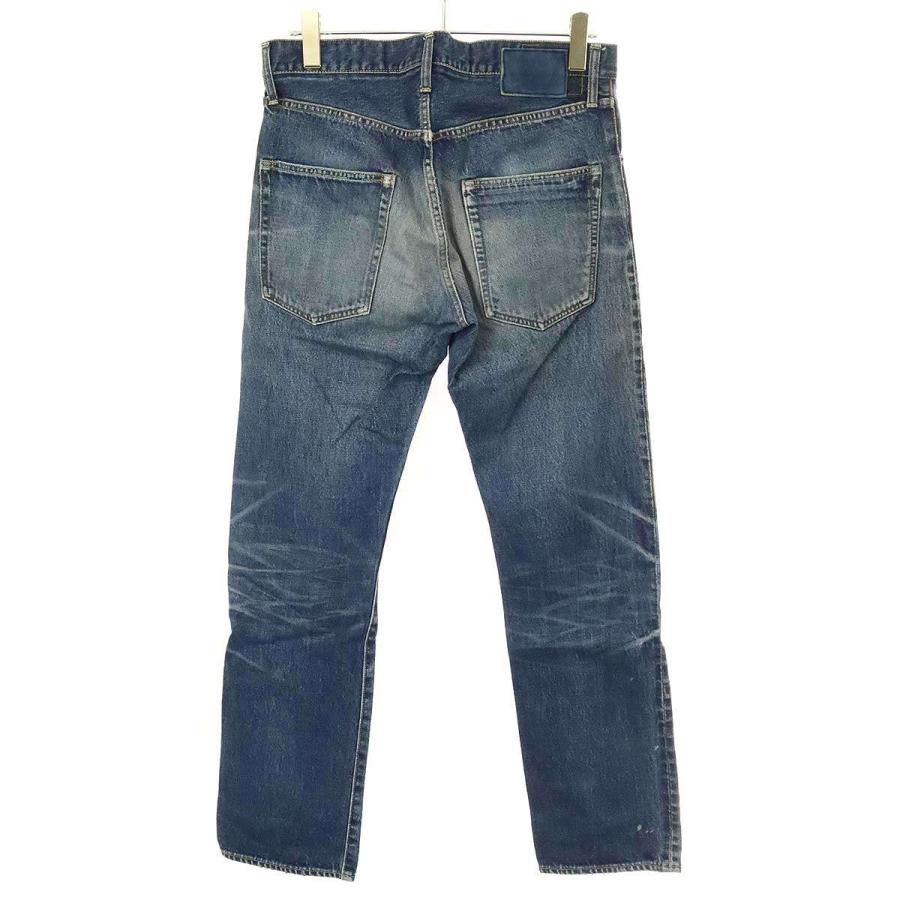 visvim ビズビム 21AW Social Sculpture SLIM DAMAGED-29 ダメージペイント加工デニムパンツ 0121205005018 インディゴ 32×30 visvim（ヴィズヴィム） ビズビム 21AW Social Sculpture SLIM DAMAGED