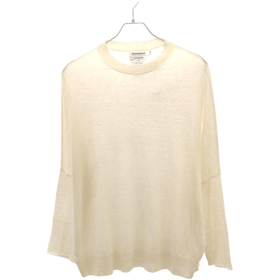 JIL SANDER（ジルサンダー） シルク混リネンウールニットセーター 
