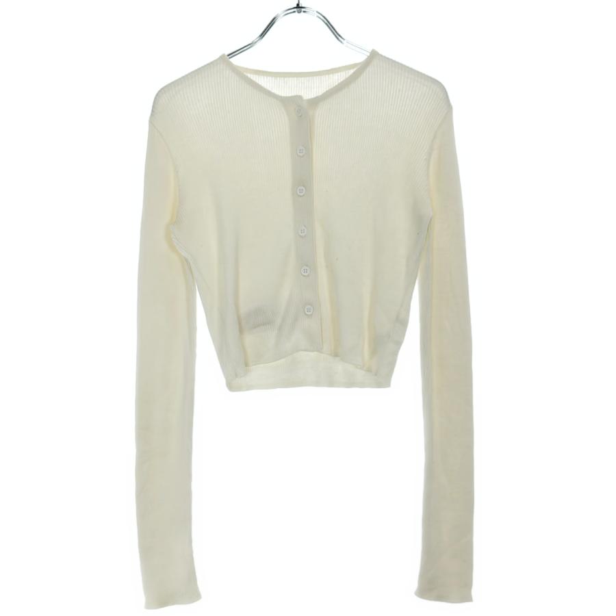 トップス yo BIOTOP U silk cotton short cardigan yo BIOTOP e ヨー ビオトープ U silk cotton short cardigan