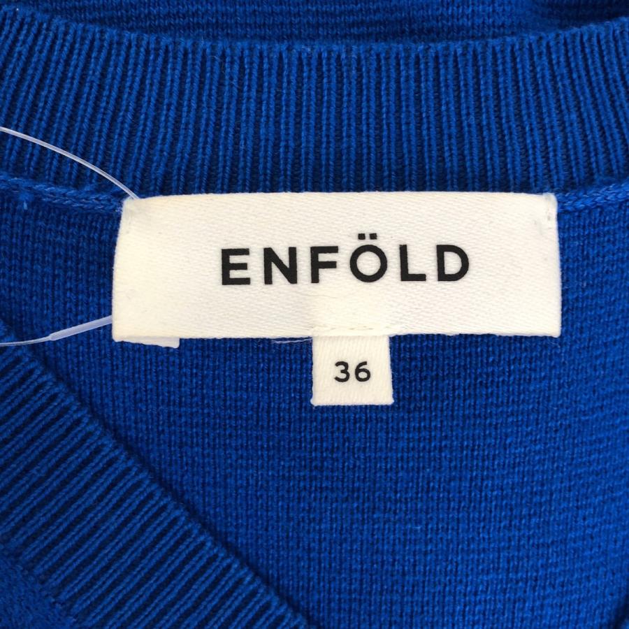 ENFOLD エンフォルド ミラノリブ アシンメトリードレス ニット ENFOLD エンフォルド ミラノリブ アシンメトリードレス ニット