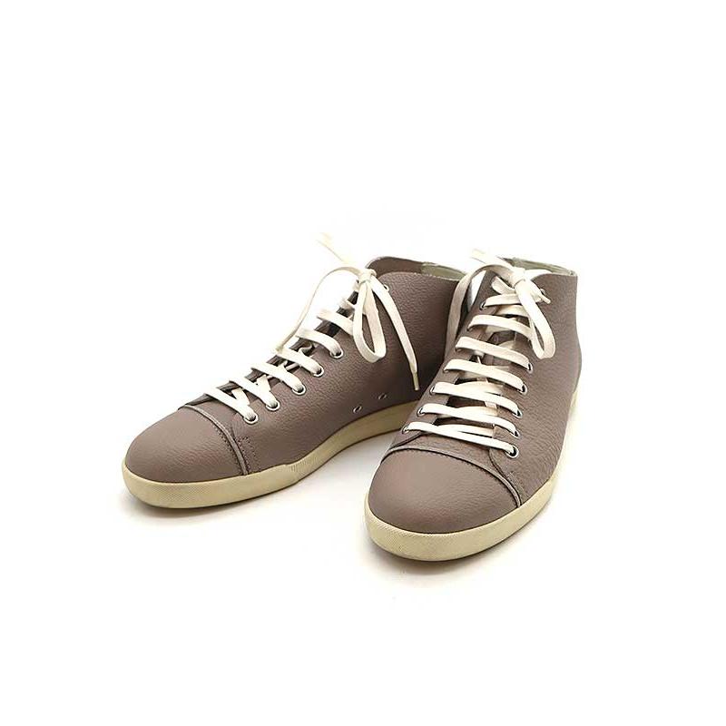 Dior HOMME ディオールオム 10SS レザースニーカー グレー 40 1/2 