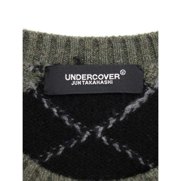 UNDERCOVER（アンダーカバー） 21AW アーガイルカシミヤニットセーター 