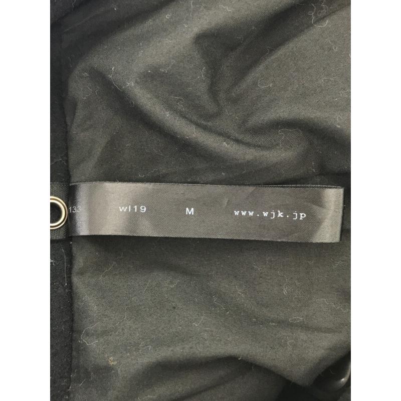 wjk black　witch parka　メルトン　ラップコート　裏地迷彩 wjk black witch parka メルトン ラップコート 裏地迷彩