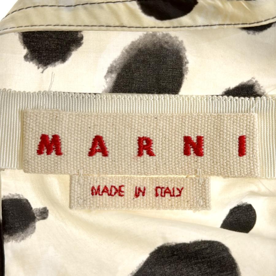MARNI（マルニ） 22AW アブストラクトパターンドレスワンピース 02PR 