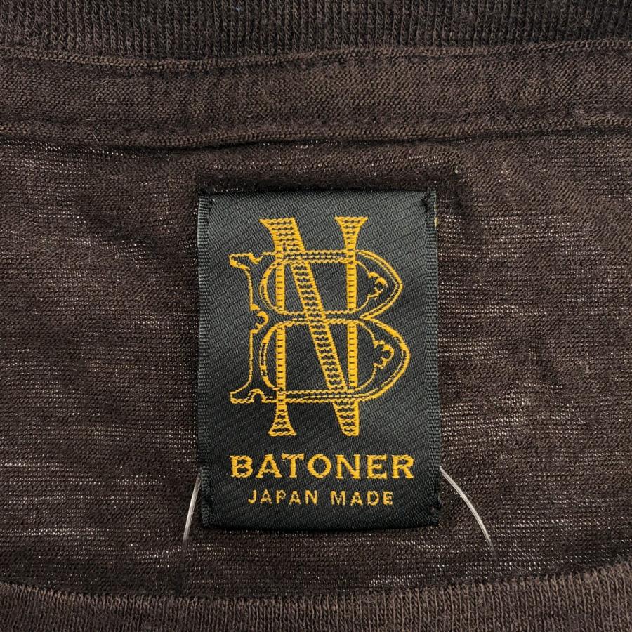 BATONER（バトナー） L'ECHOPPE 別注 Wool Tee WIDE ウールTシャツ BN