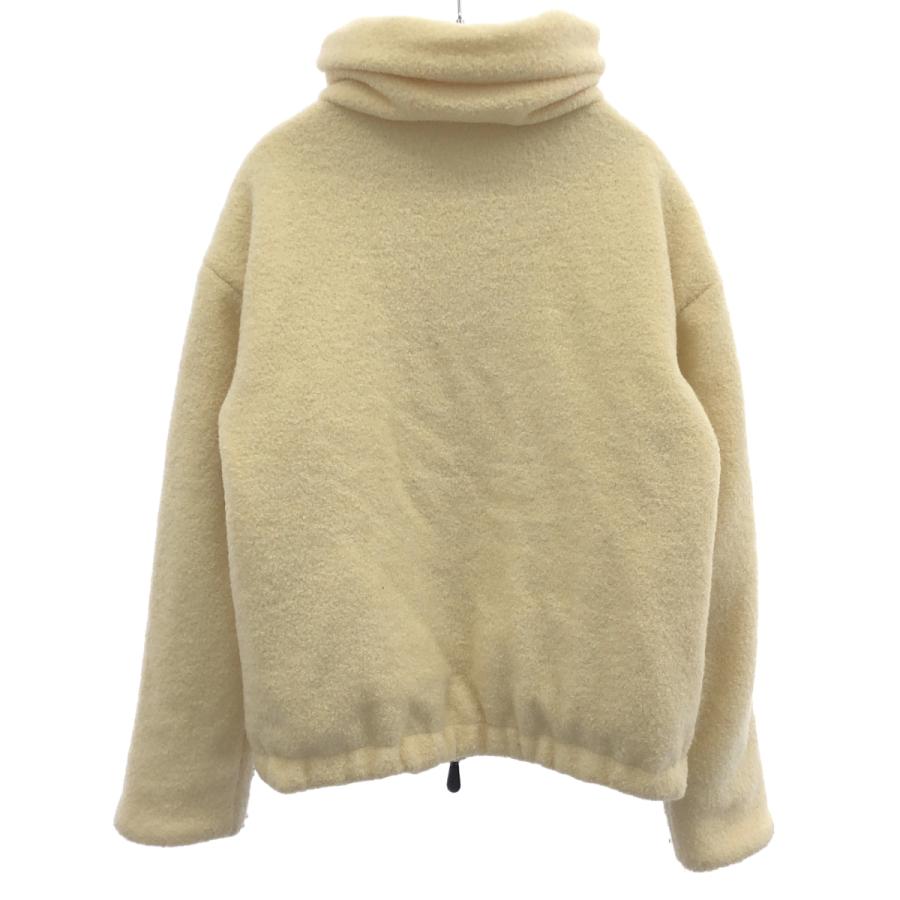 wjk reluxe ダブルジェイケイ リラックス wool pile volume neck Thinsulate blouson ウールパイルジャケット WR-242-1-016 ホワイト M wjk wjk reluxe ダブルジェイケイ リラックス wool pile volume neck