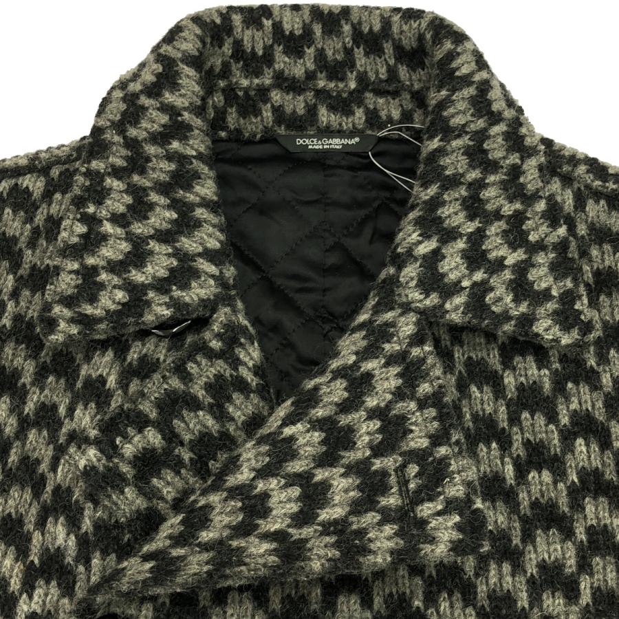 DOLCE&GABBANA ドルチェ＆ガッバーナ ウール混 Pコート DOLCE&GABBANA（ドルチェ & ガッバーナ） 13AW ウールニットPコート