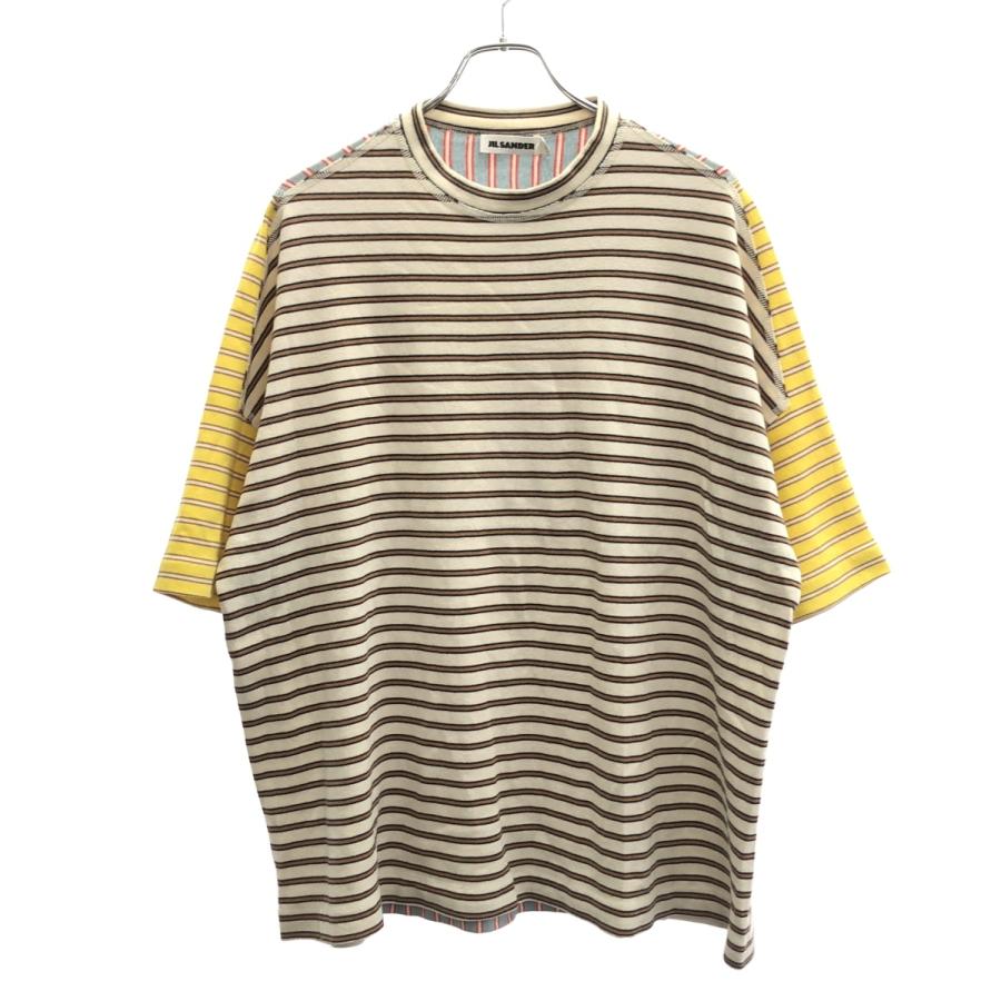 JIL SANDER（ジルサンダー） 18AW マルチボーダーニットTシャツ 