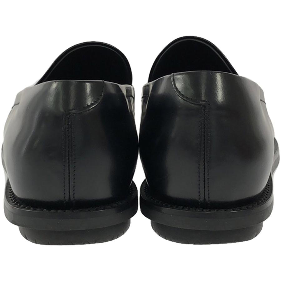プラダ ブラック レザー ローファー36 PRADA（プラダ） レザーローファー 0380 ブラック 6 1/2 ITWC6OLDAS36