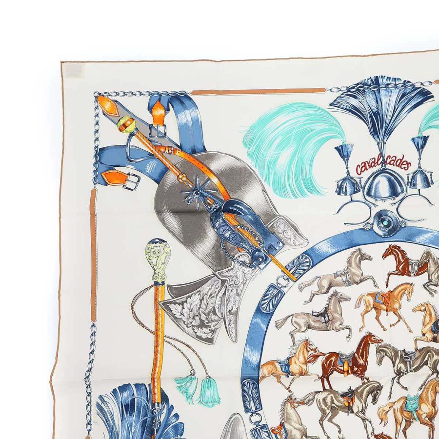 HERMES エルメス 22SS CAVAL CADES カレ 90 シルクスカーフ HERMES エルメス 22SS CAVAL CADES カレ 90 シルクスカーフ