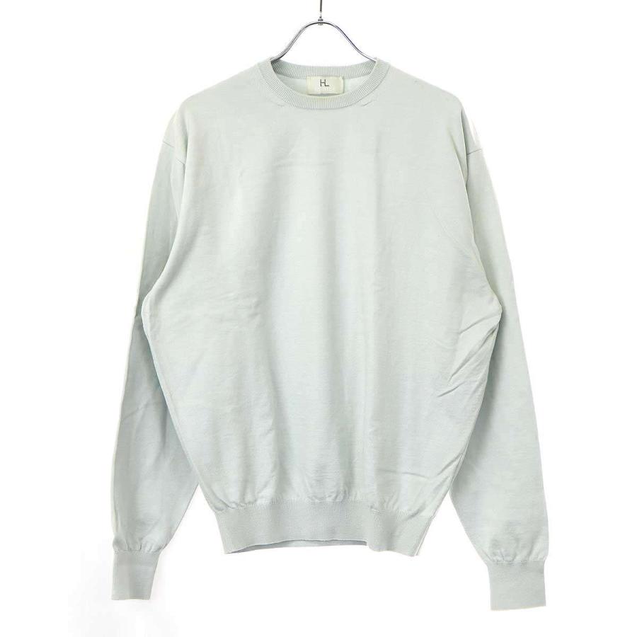 HERILL ヘリル Cotton L/S Crewneck コットンクルーネックニット 